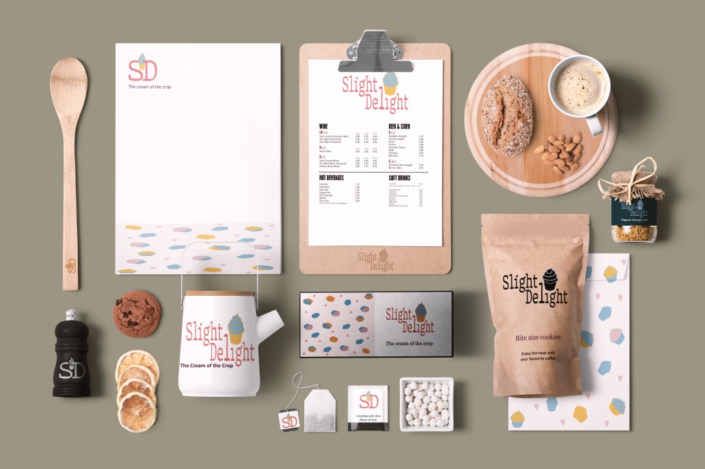 Brand Package, Logo, Bakery, Food, Graphic Design, Branding
